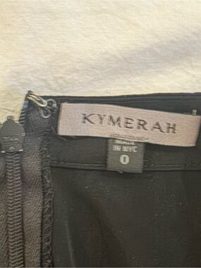 KYMERAH Black Dress Size 0 fits like 2 4 XS S M